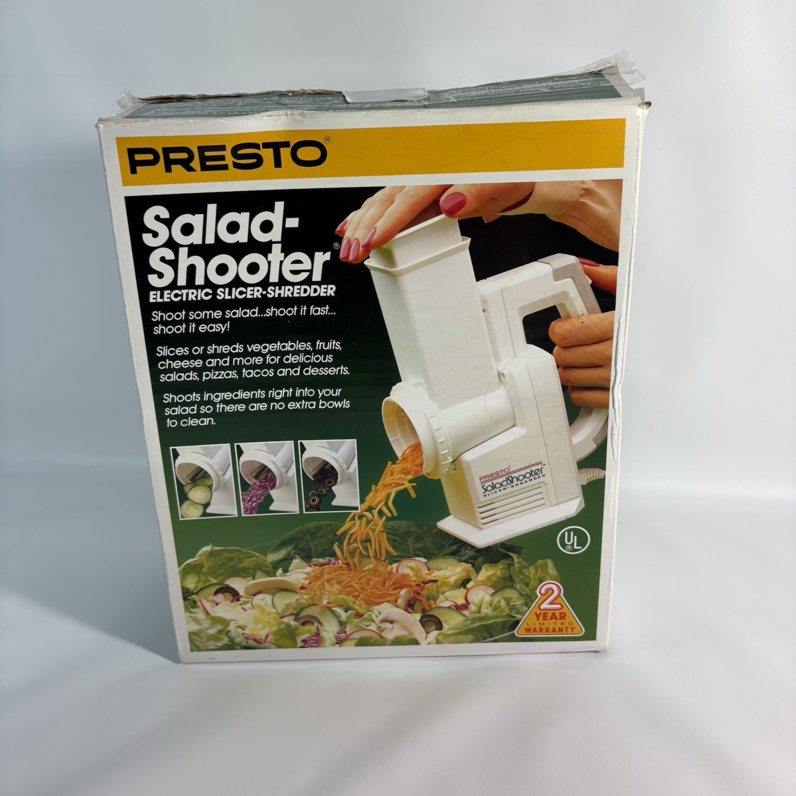 Presto Salad Shooter Electric Slicer 02910