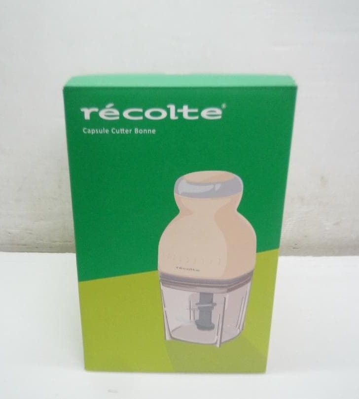 RECOLTE Capsule Cutter Bonne RCP-8 VA Vanilla Compact Food Processor 7 Roles