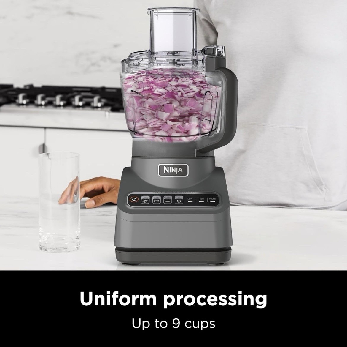 Ninja Professional Plus 9-Cup Food Processor 1000W, 3 Blades
