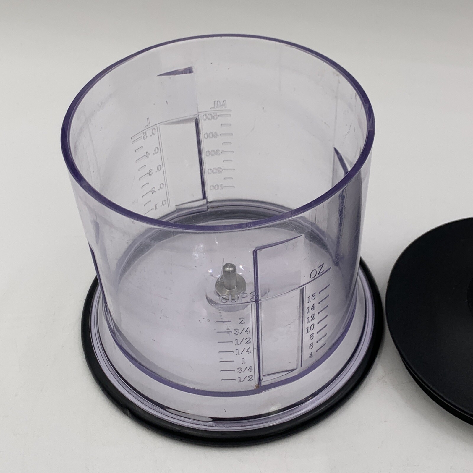 Ninja Food Processor Master Prep 16 oz 2 Cup Replacement Bowl w/Top, No Blade