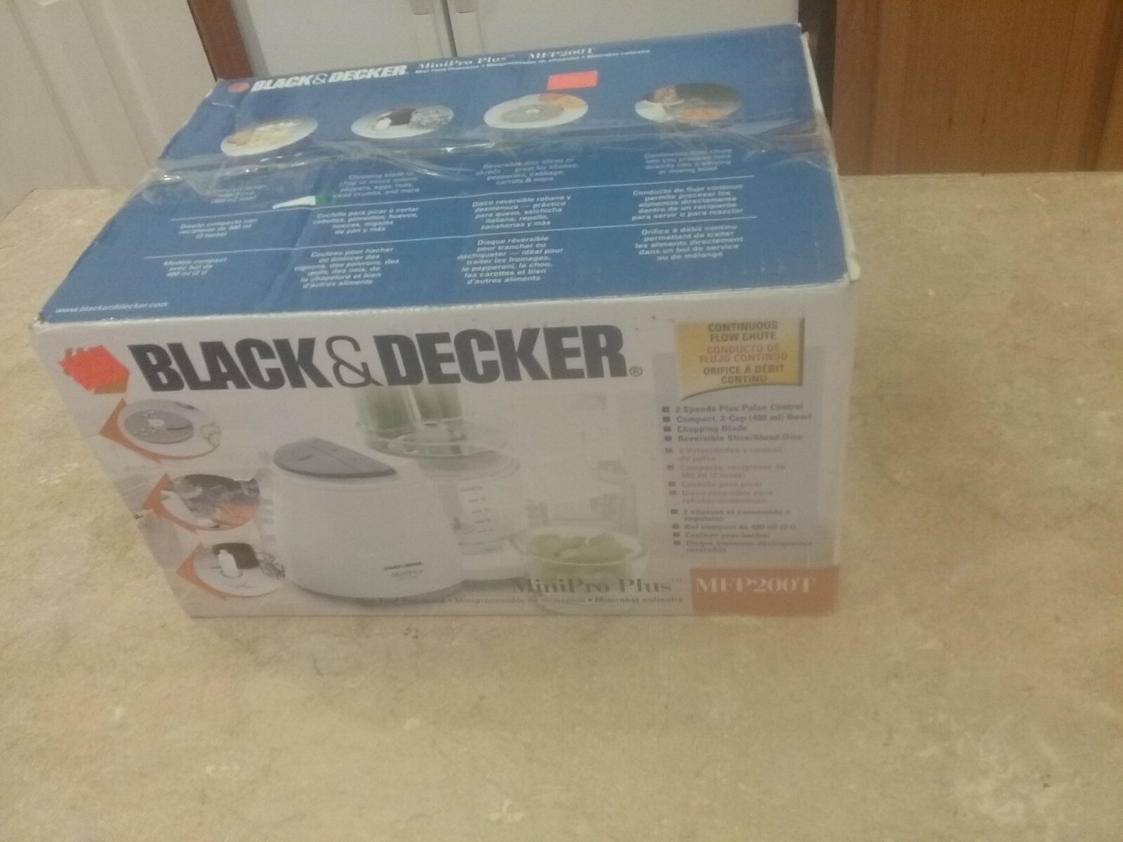 Black and Decker MiniPro Plus Food Processor chopper shredder MFP200T