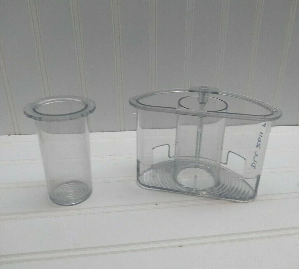 Cuisinart Food Processor Pusher & Feeder Cap Safety Assembly ONLY DLC 2009