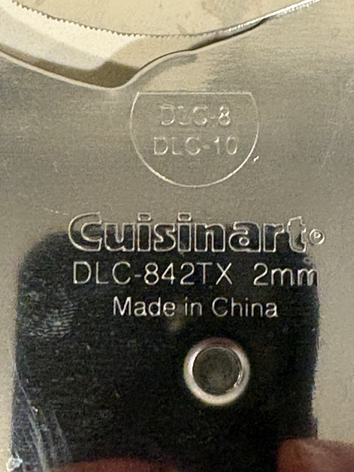 Cuisinart Pro Custom 11 Food Processor 5Pcs Replacement Disc Dough Blades