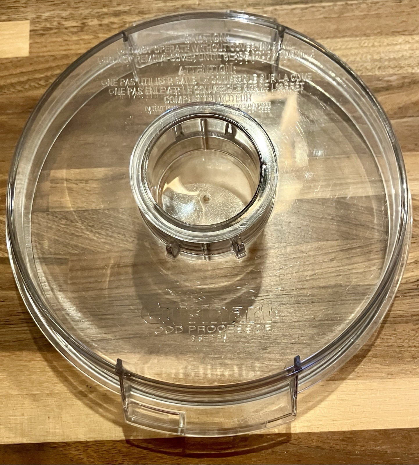 CUISINART PRO CUSTOM 11 FOOD PROCESSOR DLC-8 SERIES FLAT LID DLC-806GTX W/ CAP