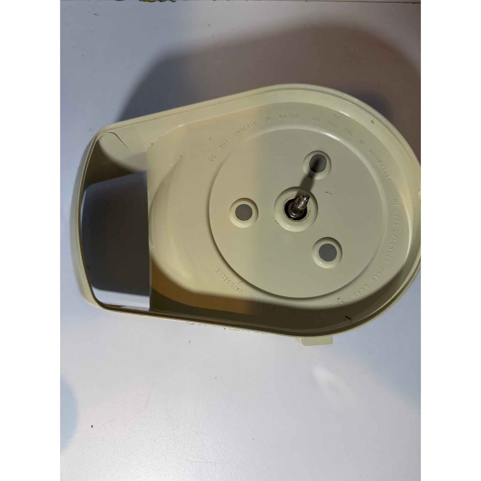 Moulinex La Machine Model 354 390 Vegetable Chef Base Chute Replacement Part