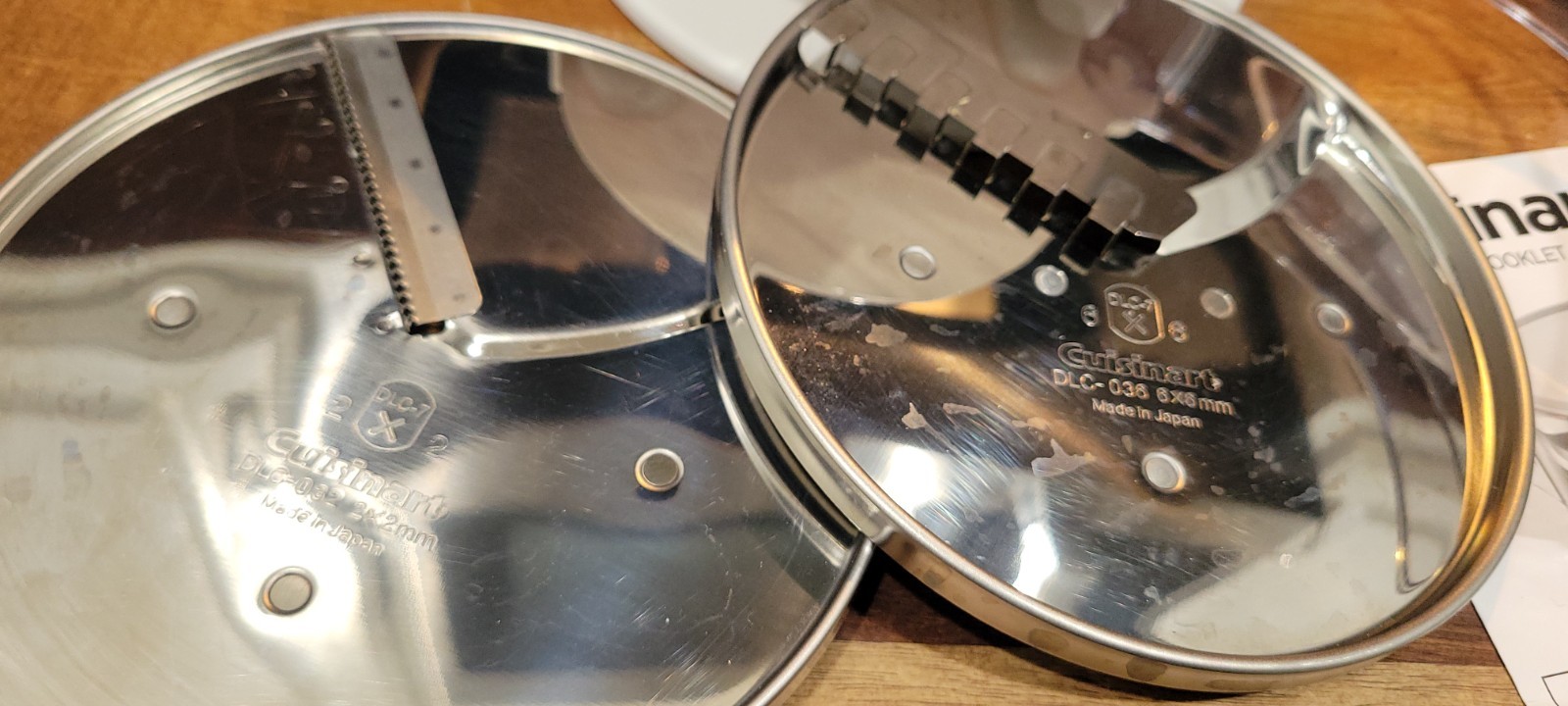 Cutting Blade Disc Holder Cuisinart Food Processors DLC-DH 5 disc set Included