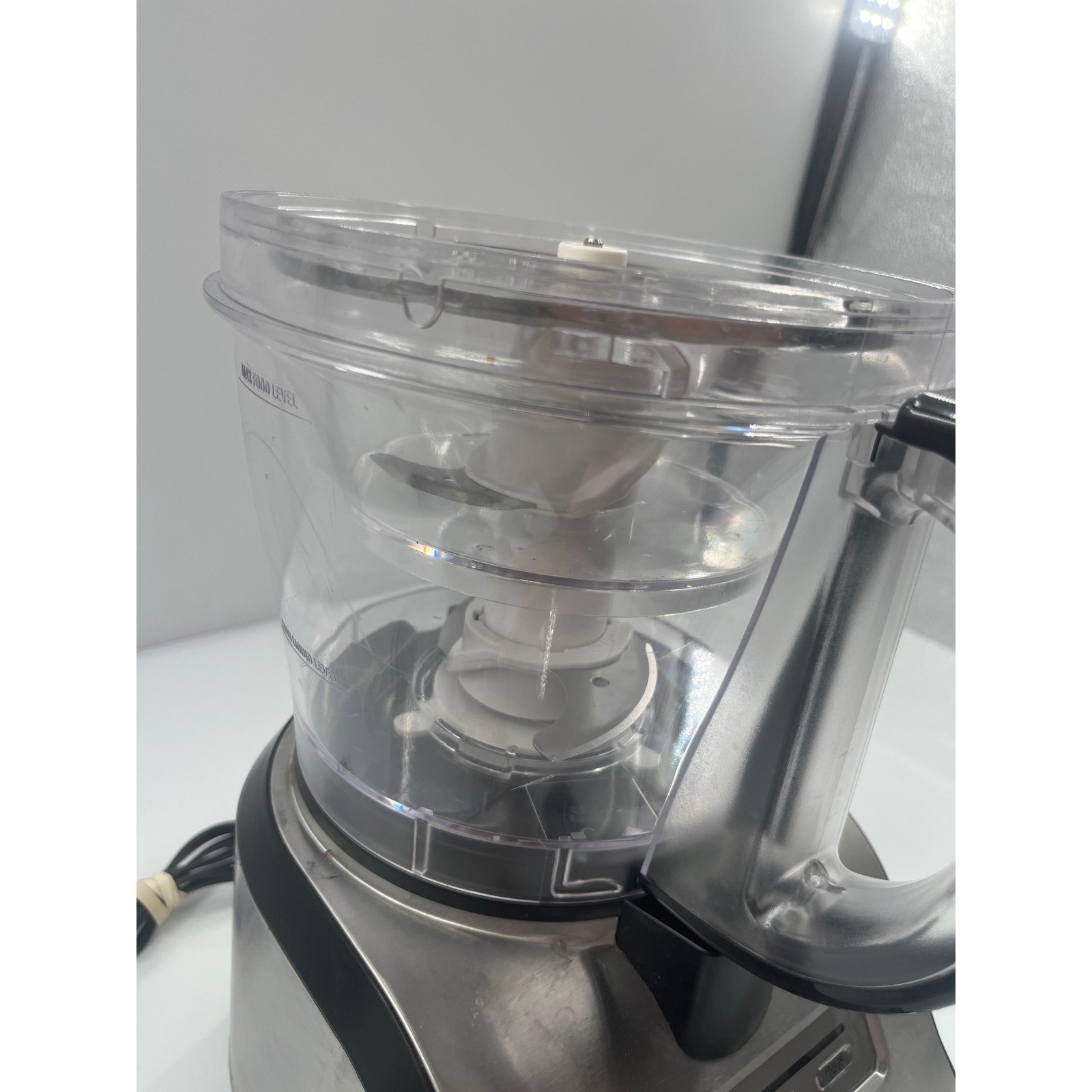 Farberware Food Processor Stainless Steel Black Dough Slice Shred Chop 1258