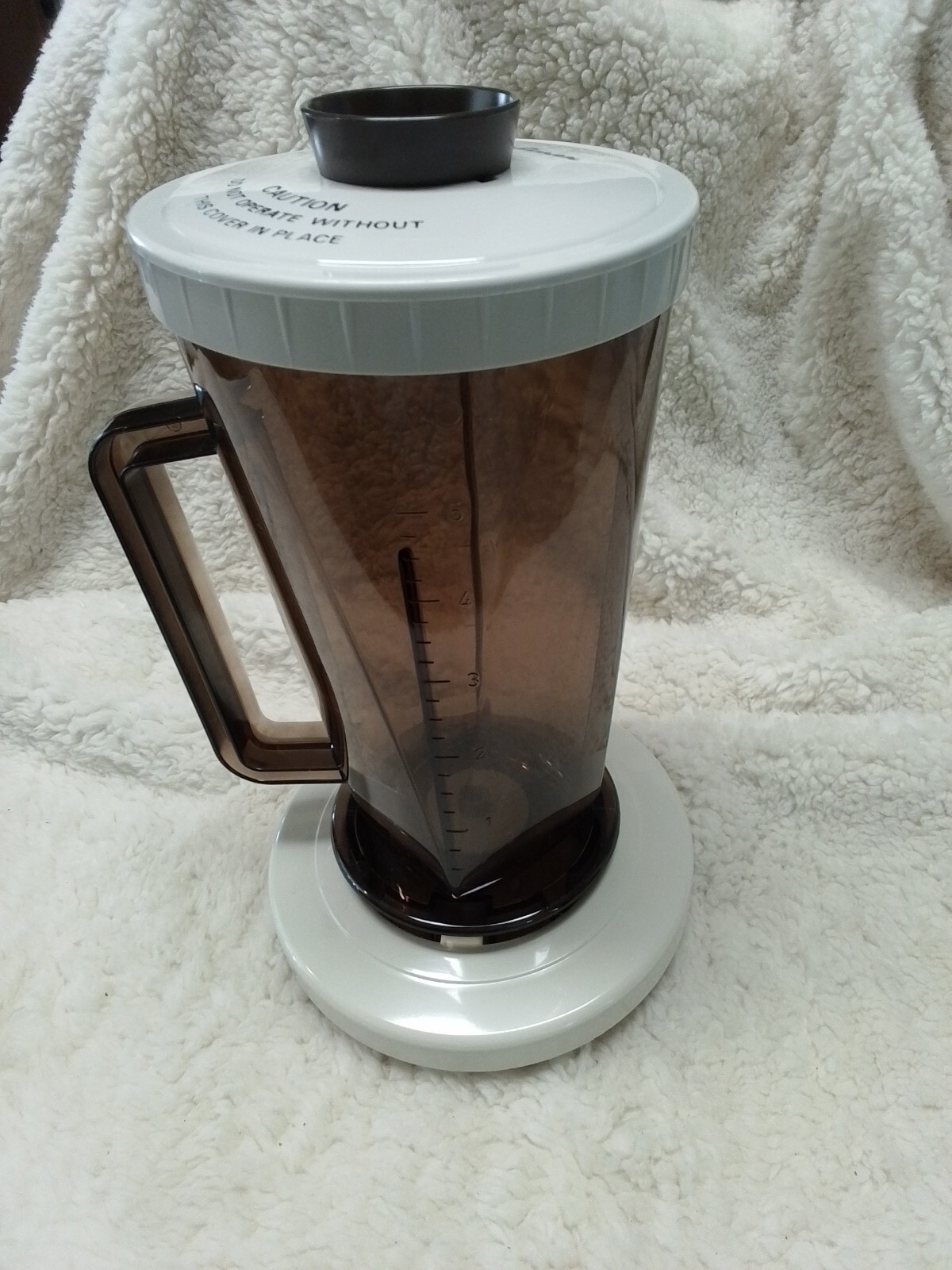 La Machine 1 Mod 354 Blender pitcher bottom rim lid & blade parts only Moulinex