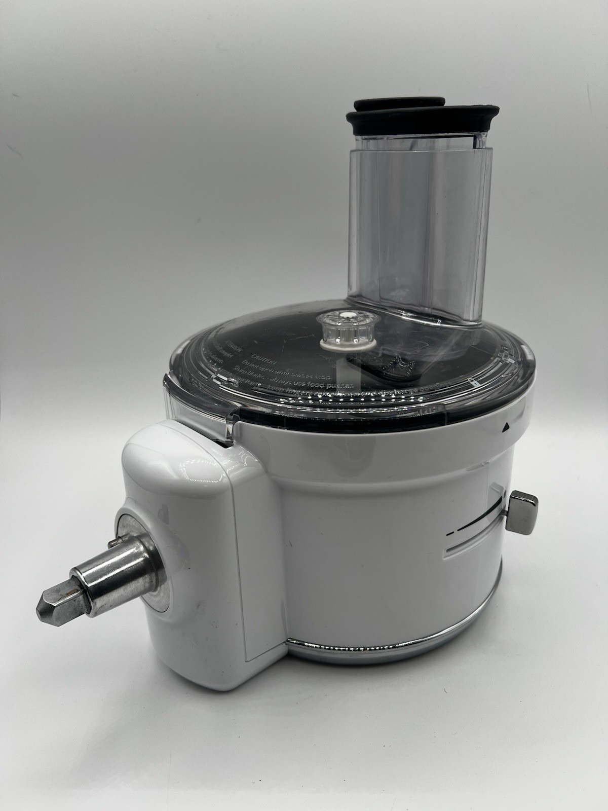 KitchenAid Food Processor Attachment Slicer Shredder Disc Set w Bowl Very Good