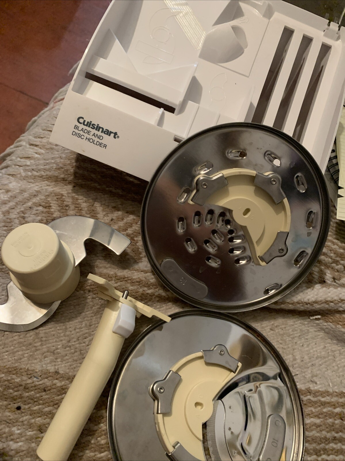 Cuisinart BDH-2C Food Processor 2 Blade and Disc Holder