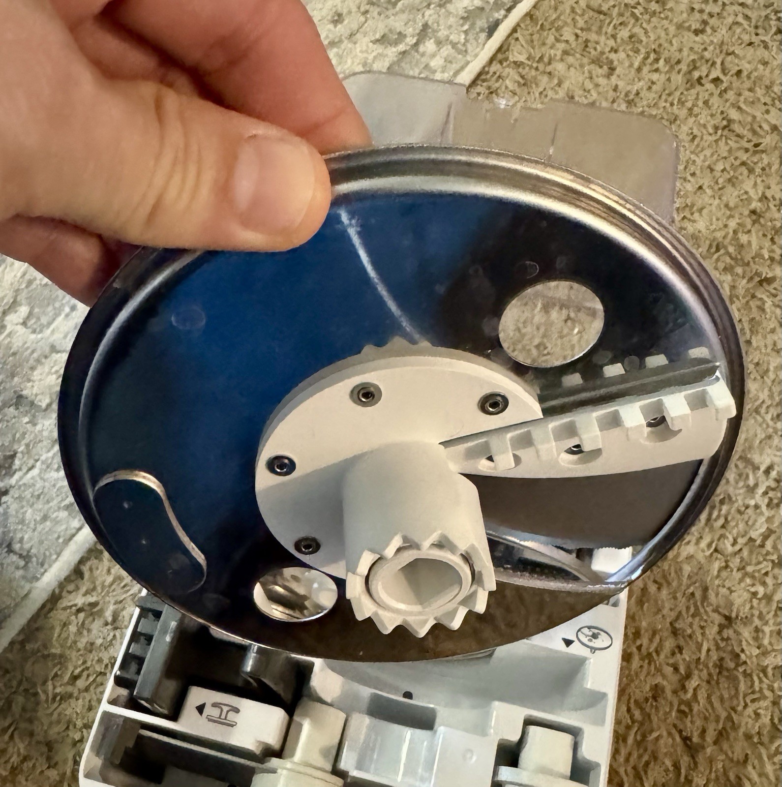 KitchenAid Mixer Disk Set 526840 7 Piece Food Processor Attachment Kit with Case