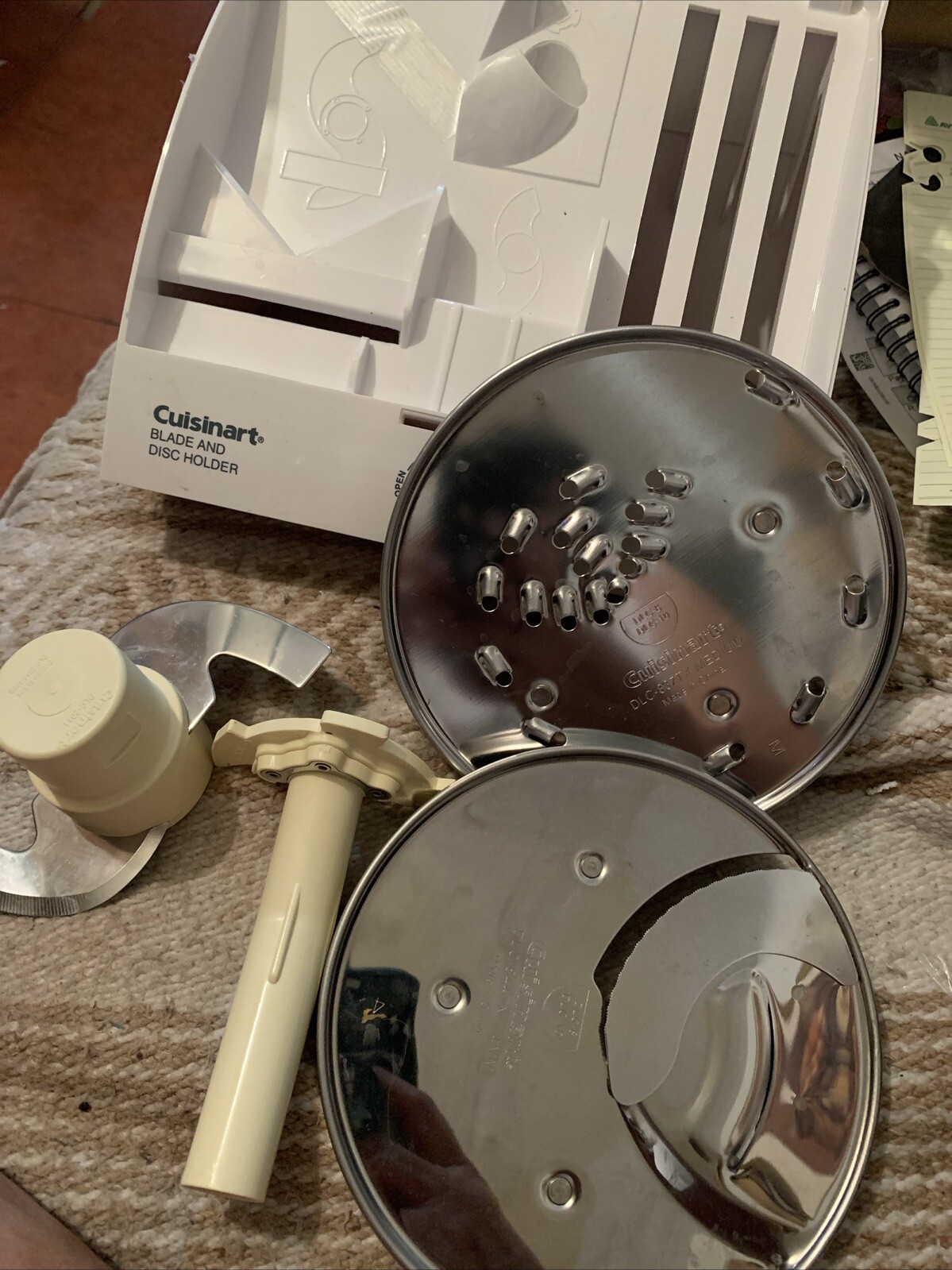 Cuisinart BDH-2C Food Processor 2 Blade and Disc Holder
