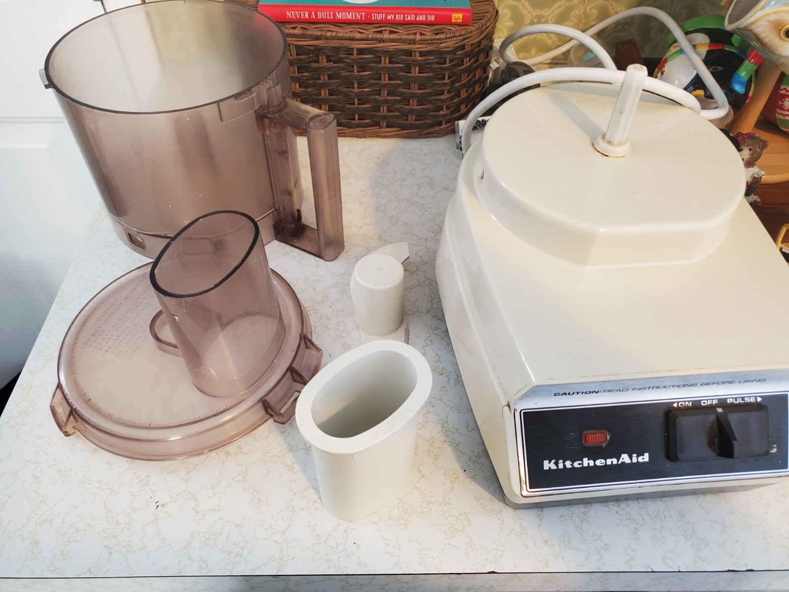 Vintage 80s Kitchenaid Food Processor Hobart Corp Great Working Condition KFP700