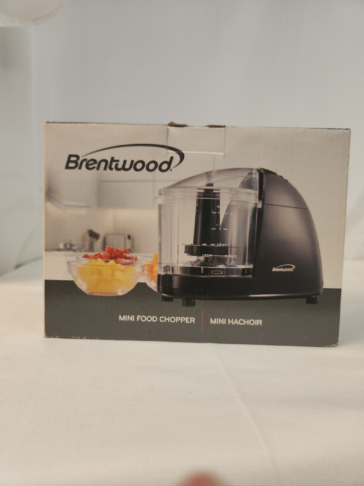 Brentwood MC-106: 1.5 Cup Mini Food Chopper Cutter Processor Black Tested Works