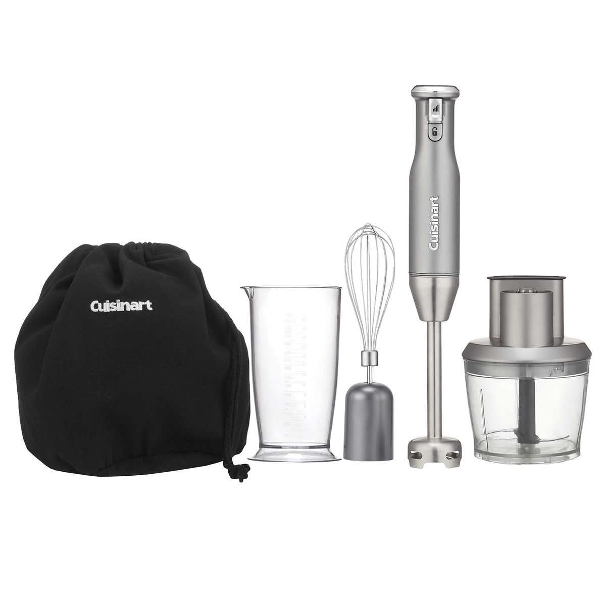 CUISINART VARIABLE SPEED IMMERSION BLENDER FOOD PROCESSOR HB-400PC – Black