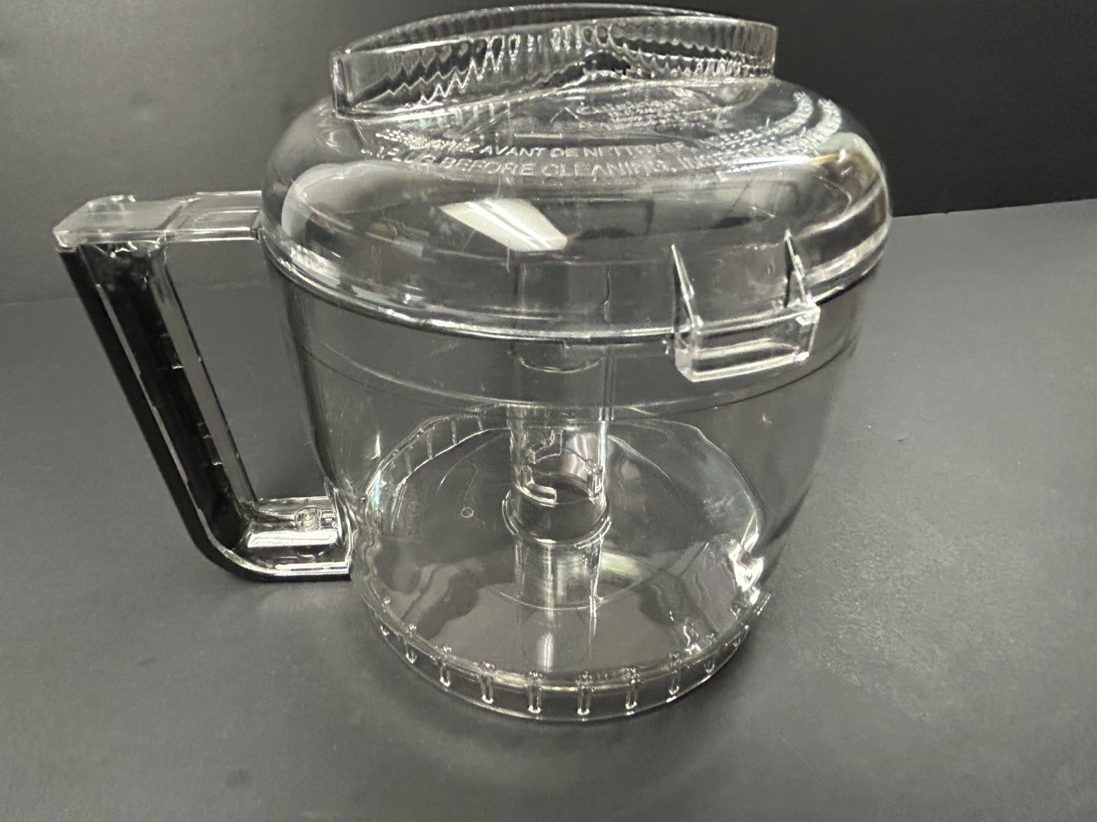 Cuisinart DLC-2A Mini-Prep Plus 24oz WORK BOWL & LID Set – Excellent Clear