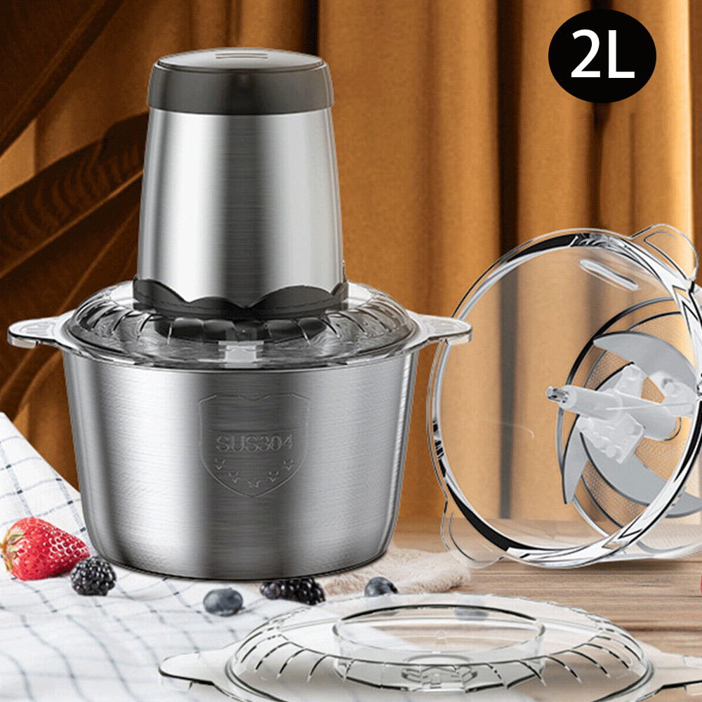 2L/5L Electric Meat Grinder Food Processor Fruits Blender Chopper Sausage Maker
