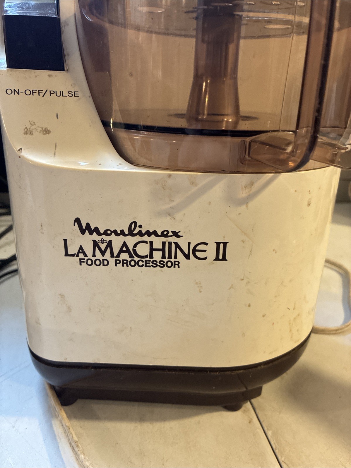 Moulinex La Machine II Food Processor Working Tested Read Description