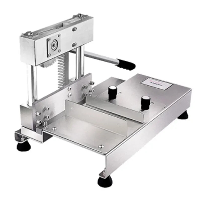 Stainless steel manual guillotine chopper Chopping pig’s hooves tube bone