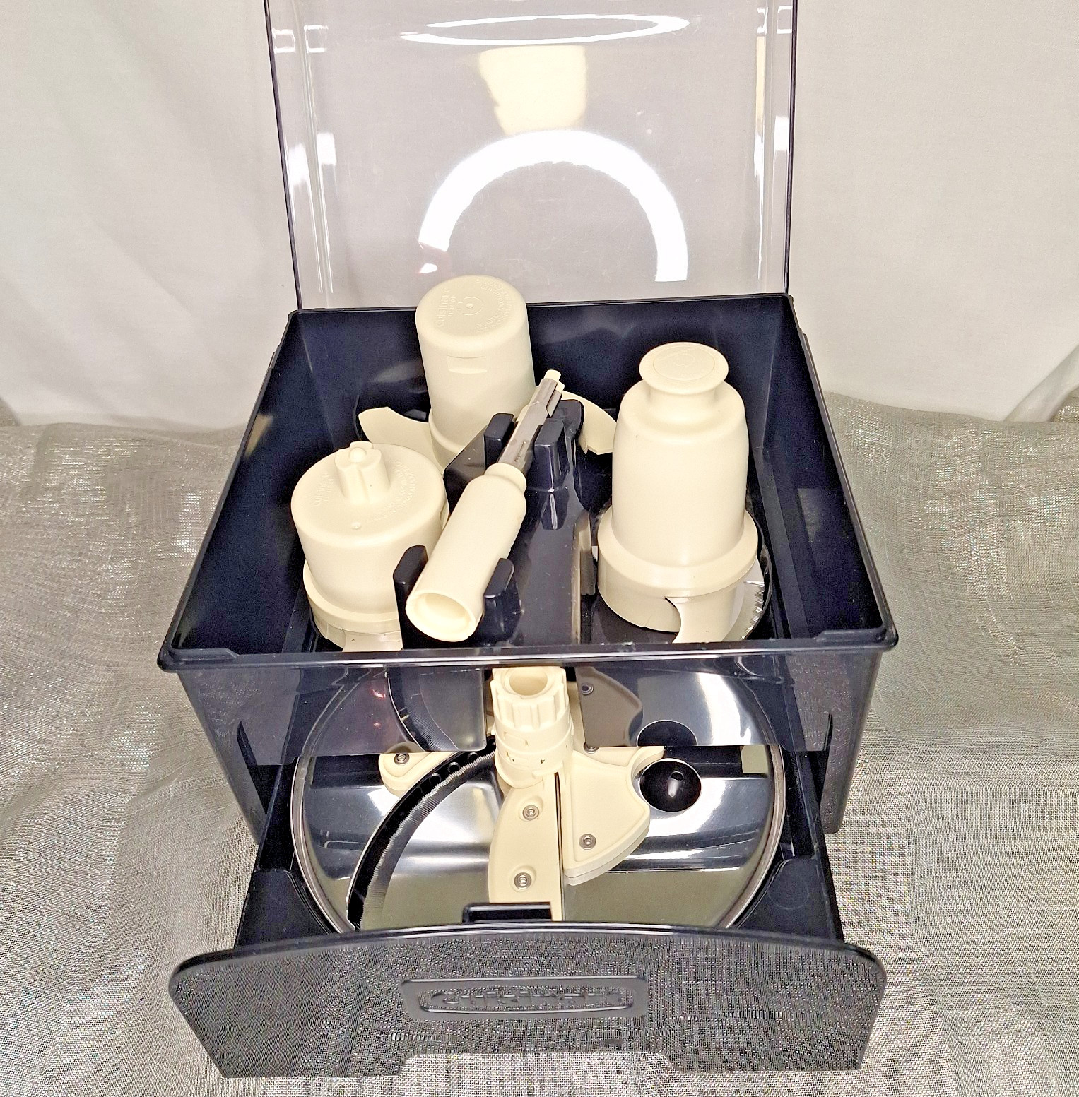 Cuisinart FP-16 FP-14 Elite Food Processor Blades Set Blade and Storage Case