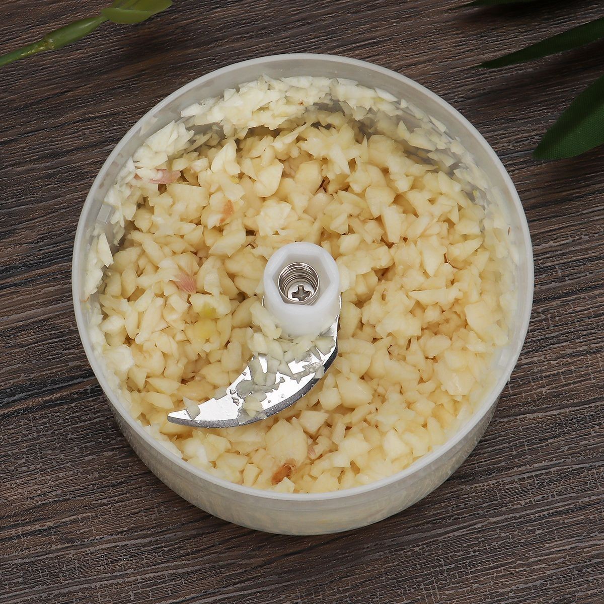 Electric Mini Garlic Chopper Meat Grinder Crusher for Nut Vegetable Fruit Food