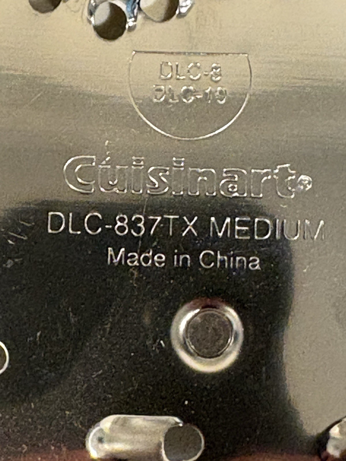Cuisinart Pro Custom 11 Food Processor 5Pcs Replacement Disc Dough Blades