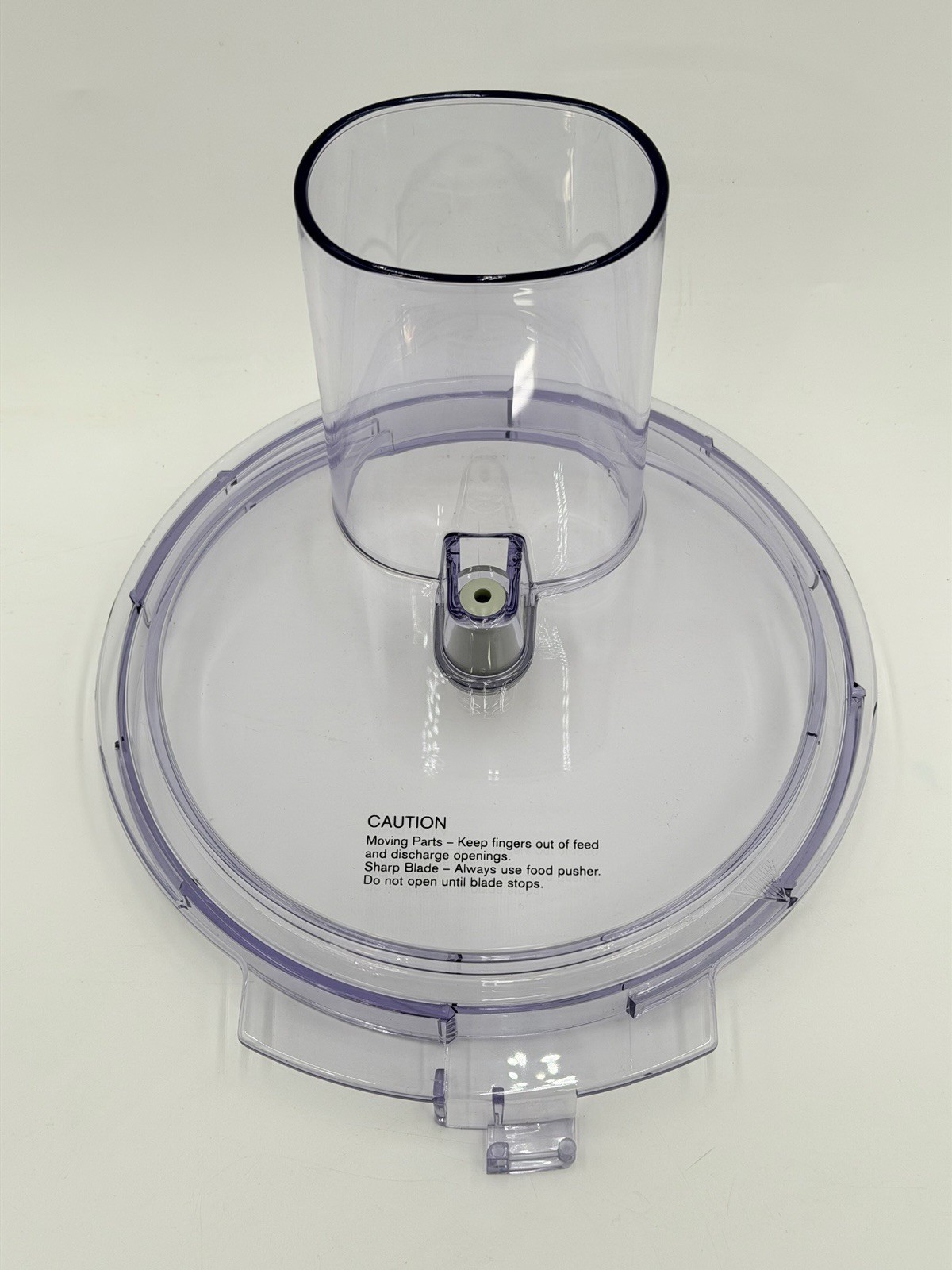 Braun LID & PUSH Clear Work Bowl 5 In 1 Food Prep Center 3210 326 Lid & Pusher