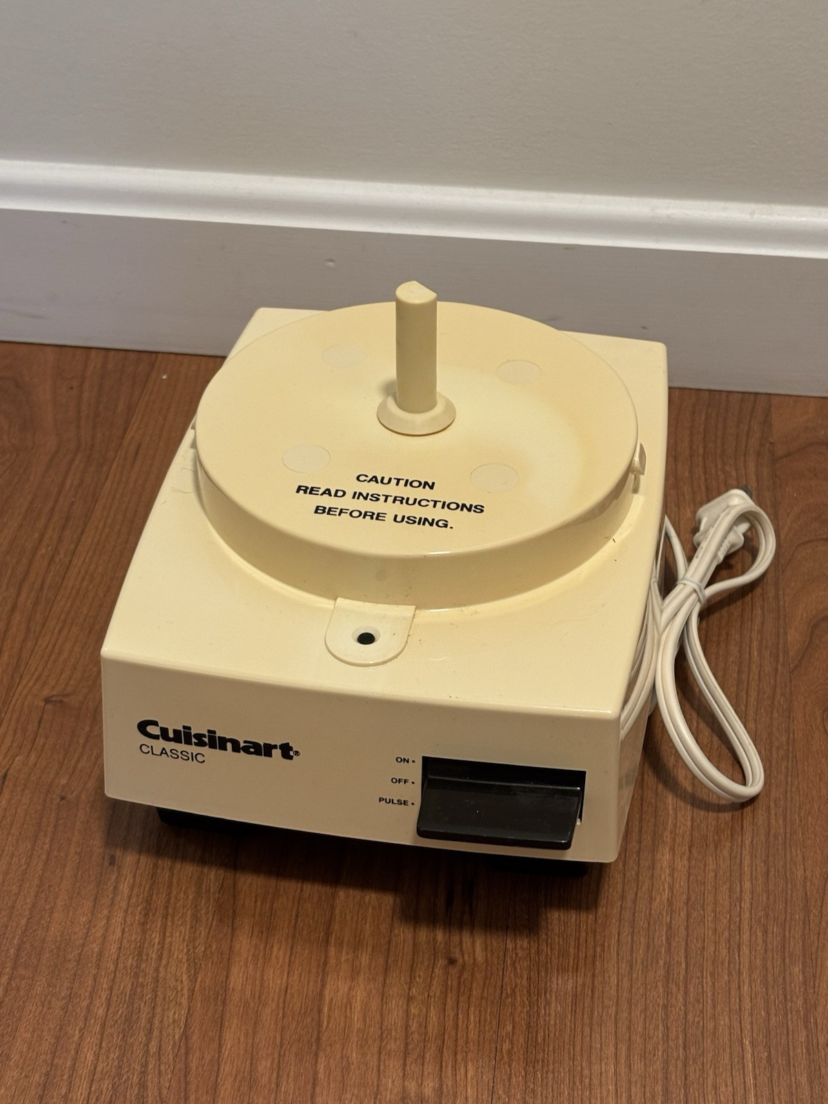 CUISINART Classic DLC-10 Food Processor Base Motor Unit Tested made in Japan