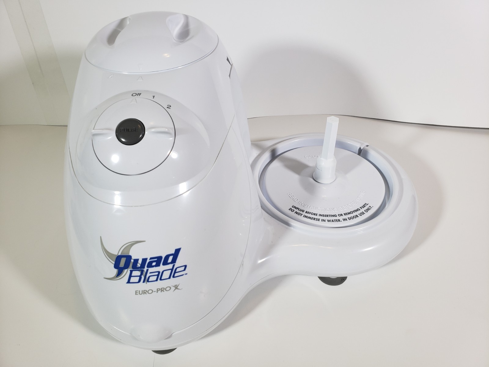 Food Processor Euro-Pro X Quad Blade EP91 800watts, Like Cuisinart KitchenAid