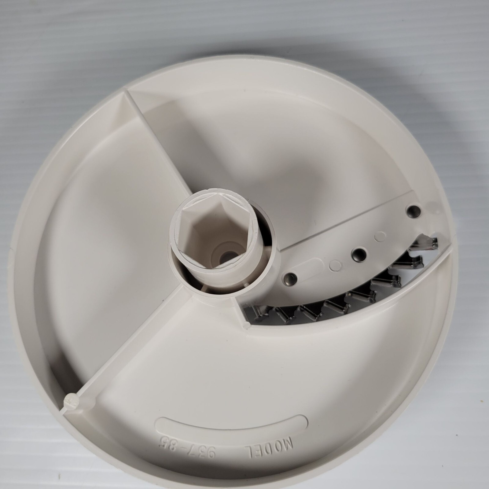 Oster Regency Kitchen Center Food Processor French Fry Cutter Disc Blade 937-85