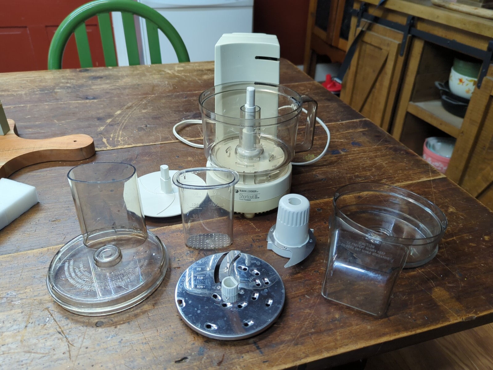 Black Decker Handy Shortcut II Micro Mini Food Processor Tested Works