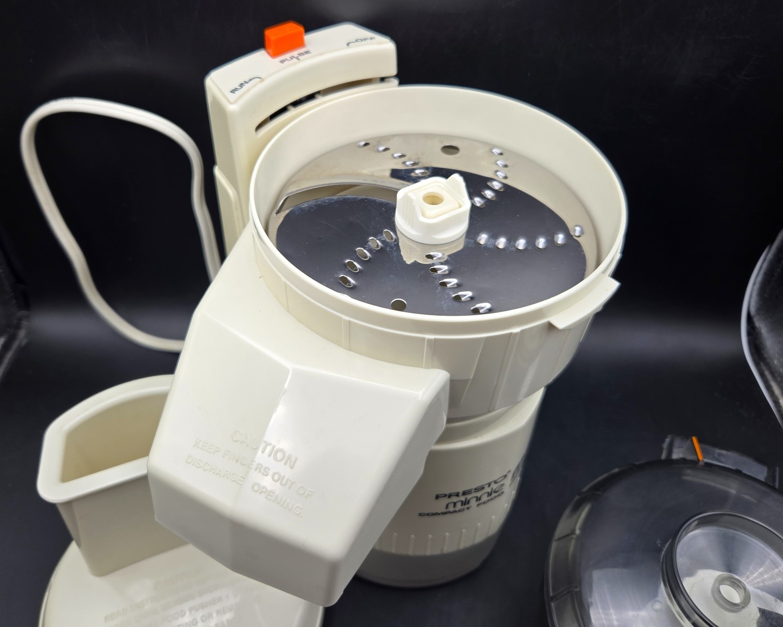 Vtg Presto Minnie Max Compact Food Processor 0290002 Shred Slice Chopper ~ Video