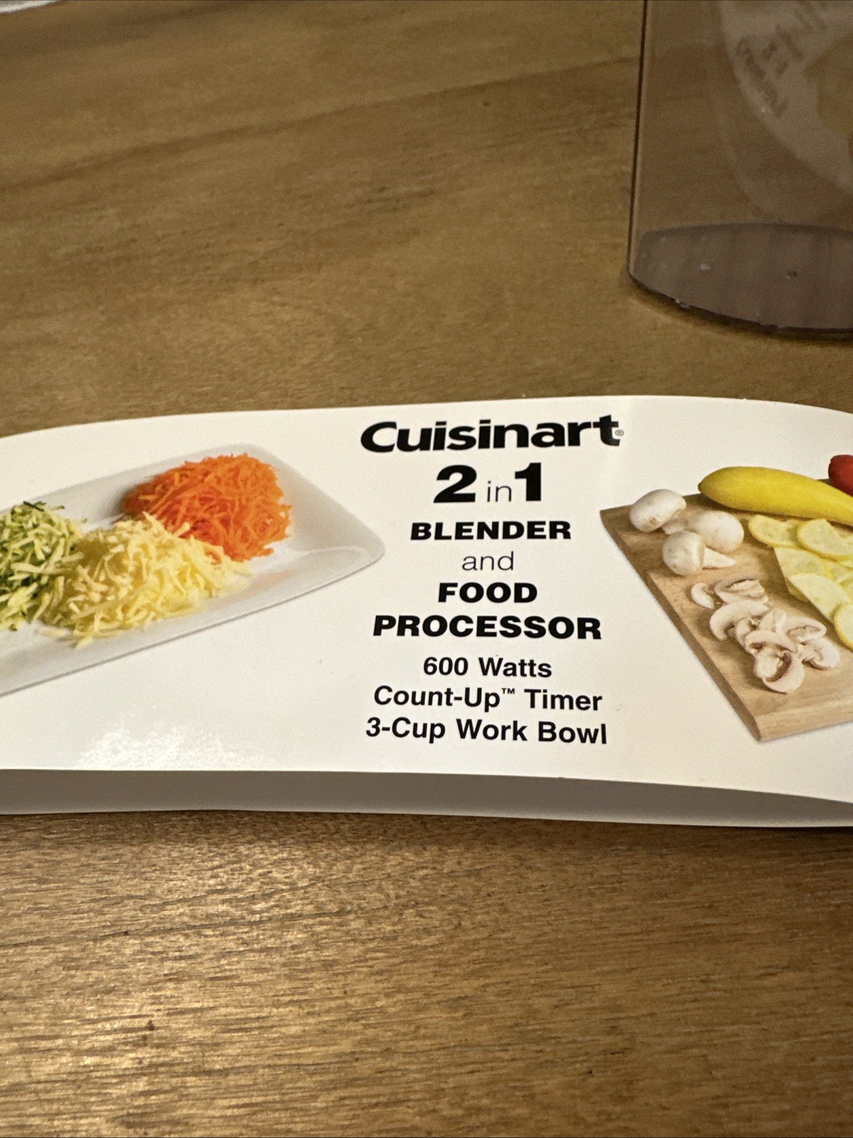 Cuisinart Smart Power Duet Blender Food Processor AFP-7 Lid FOOD PUSHER Blade
