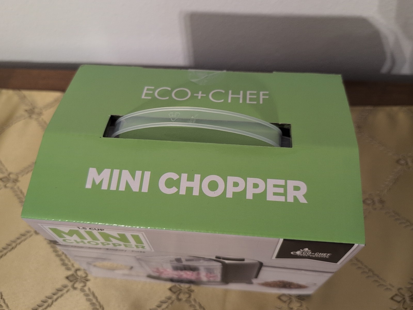 Electric Mini Chopper Capacity 1.5 Cups Eco+Chef Brand NEW Sealed