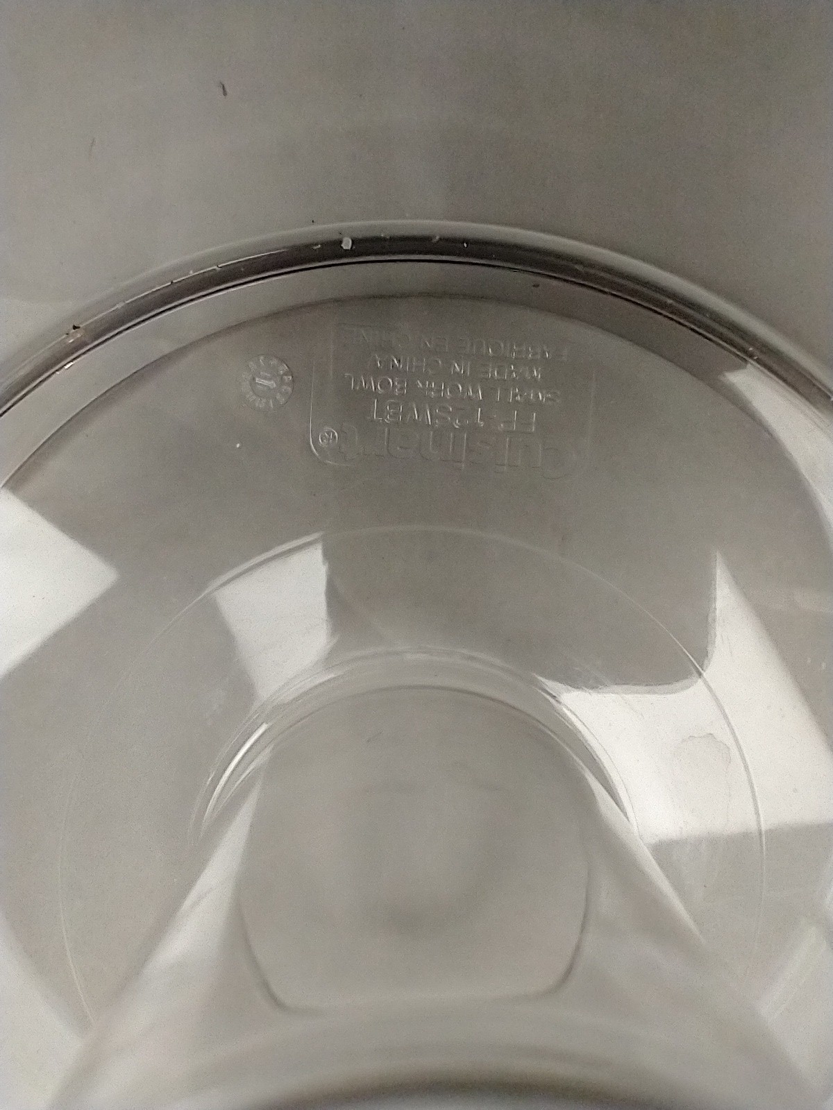 Cuisinart FP12DC Small Work Bowl Only Food Processor Replacement Part 12SWB