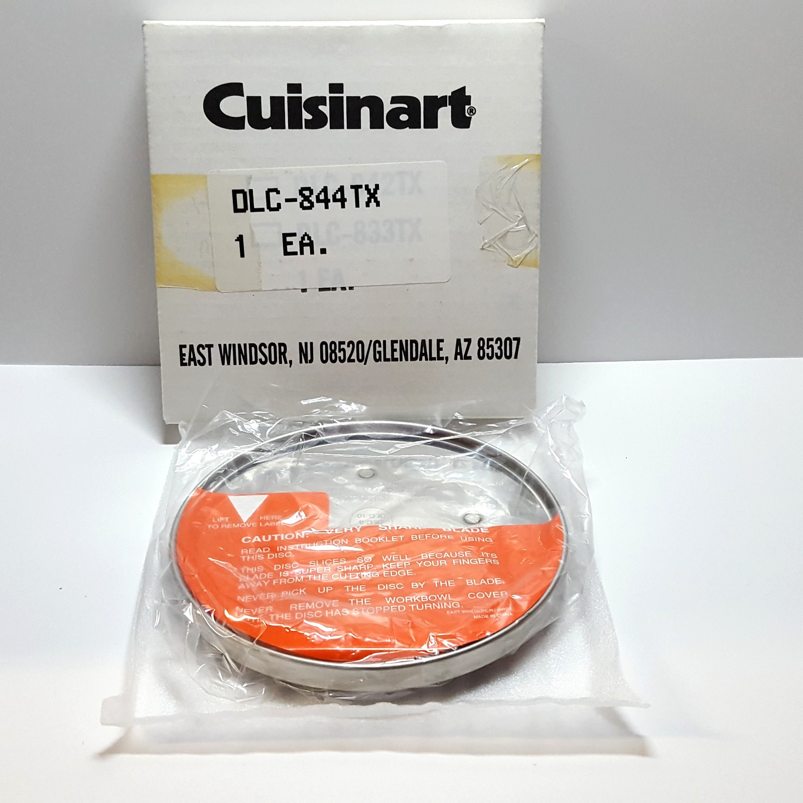 Cuisinart OEM Accessory Standard Slicing Disc (4 mm) DLC-844TX – Open Box