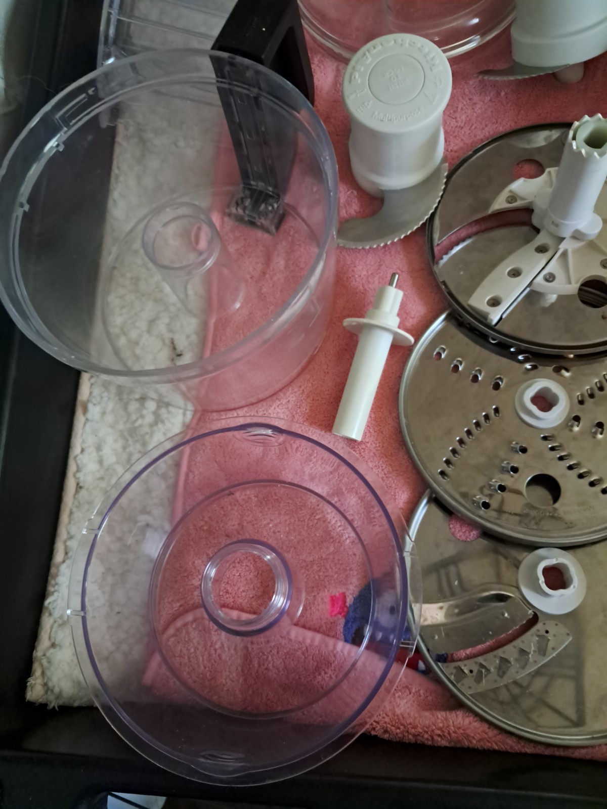 Kitchenaid 9 Cup Food Processor For Parts Plus Bowls Blades Mixers