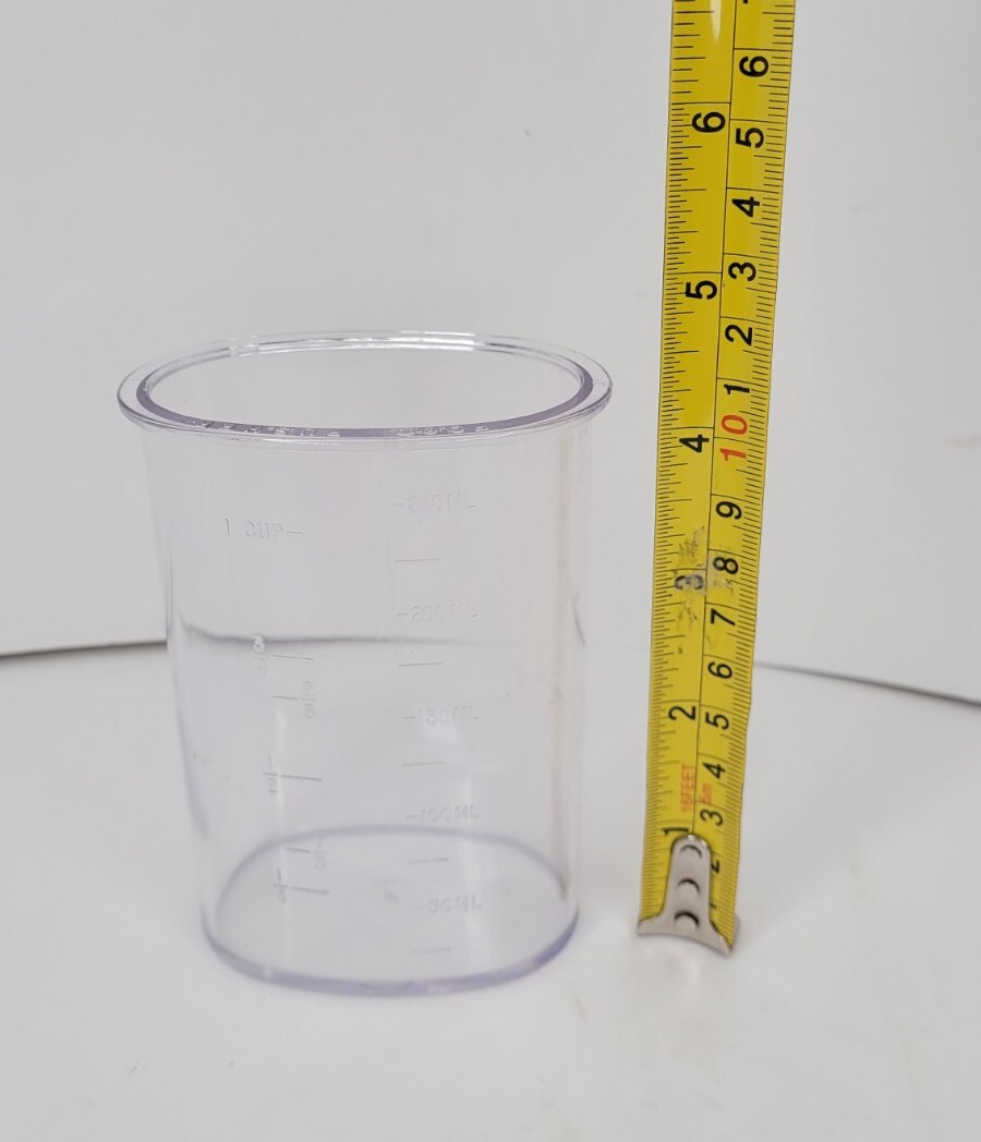Vintage Oster Regency Kitchen Center Food Processor Food Pushers Beige, Clear