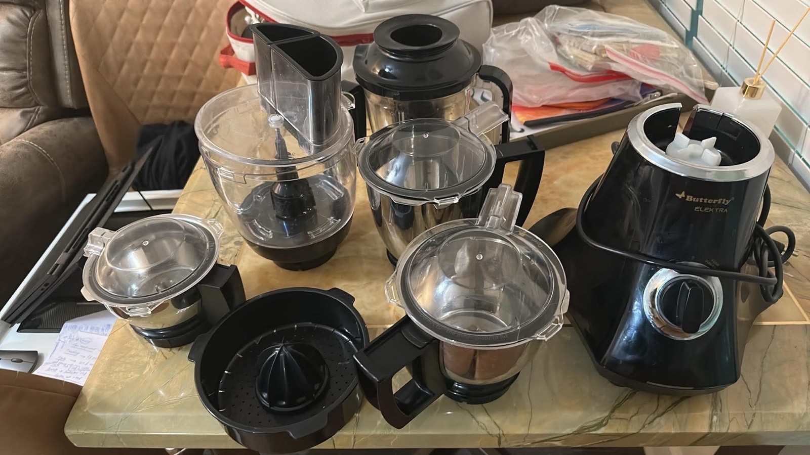 Butterfly Elektra 5 Jar Food Processor And Mixer