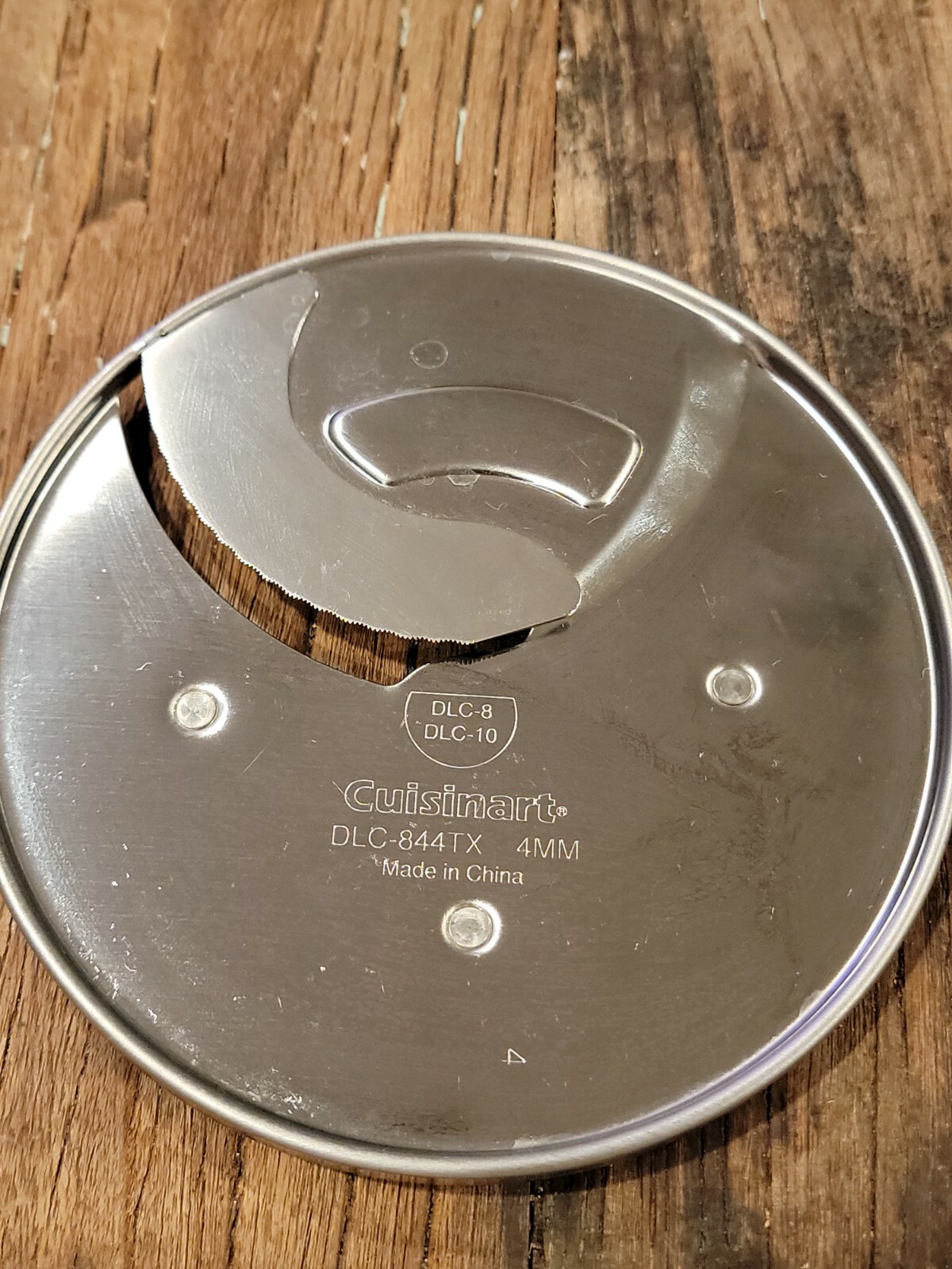 Cuisinart Food Processor Slicing Disc 4mm DCL 8 10 Replacement DLC-844TX