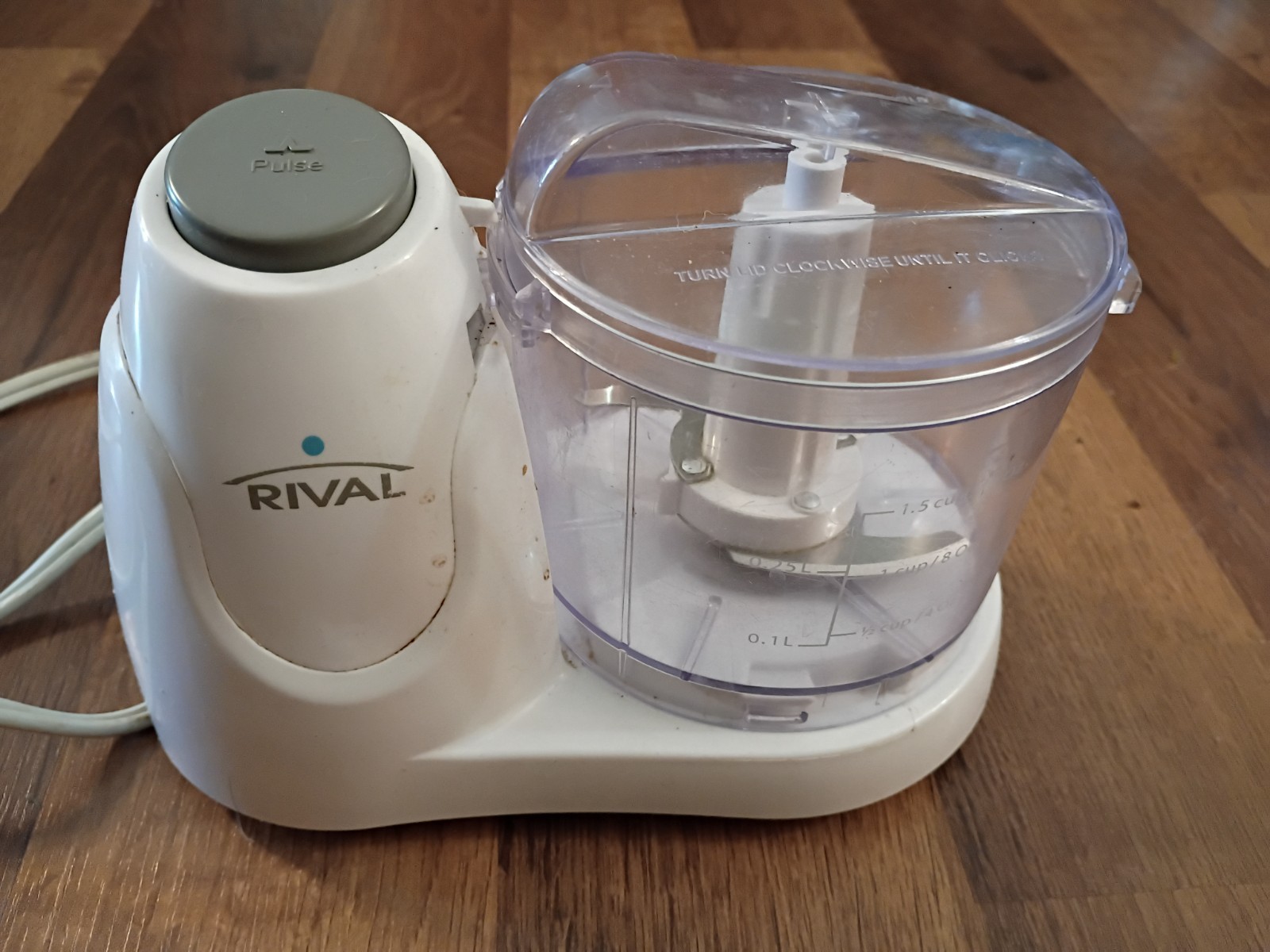 Rival Mini Food Chopper-1.5 Cup Bowl Capacity Used Excellent Condition