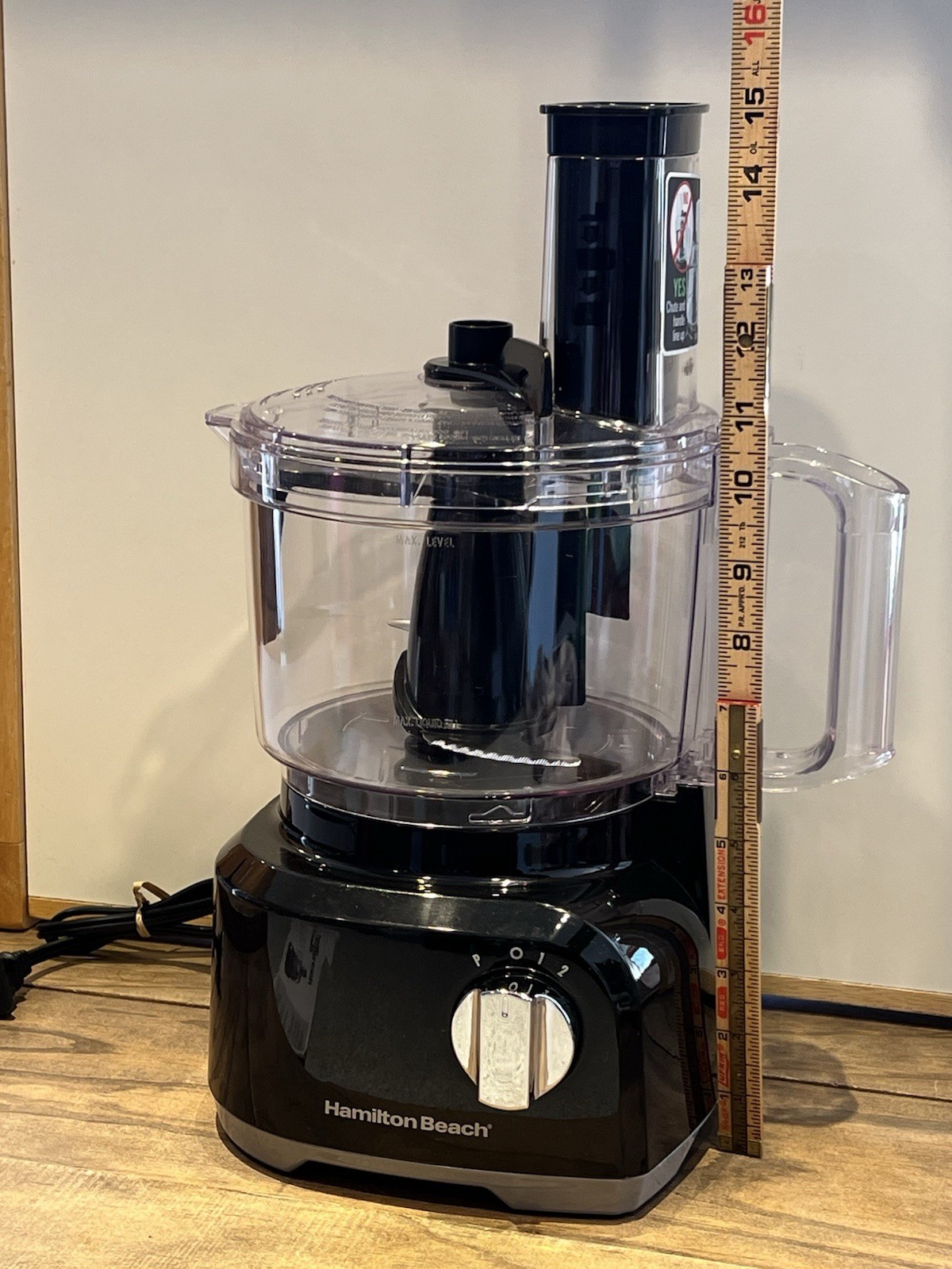 Hamilton Beach Model 70743 8-Cup Food Processor Bowl Scraper Manual TESTED WORKS