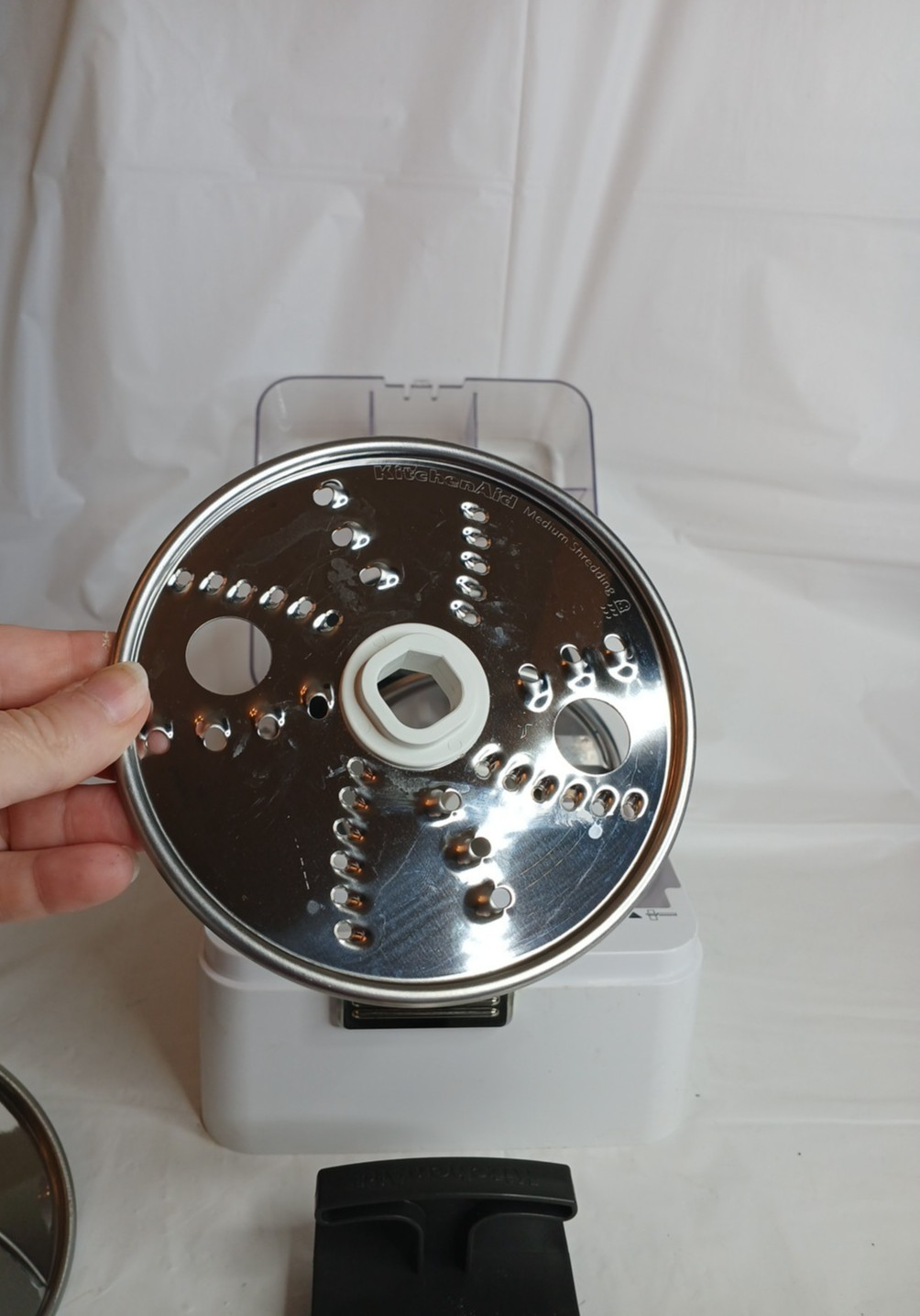 KitchenAid Food Processor Attachment For Stand Mixer w/Accessories Case KSM2FPA