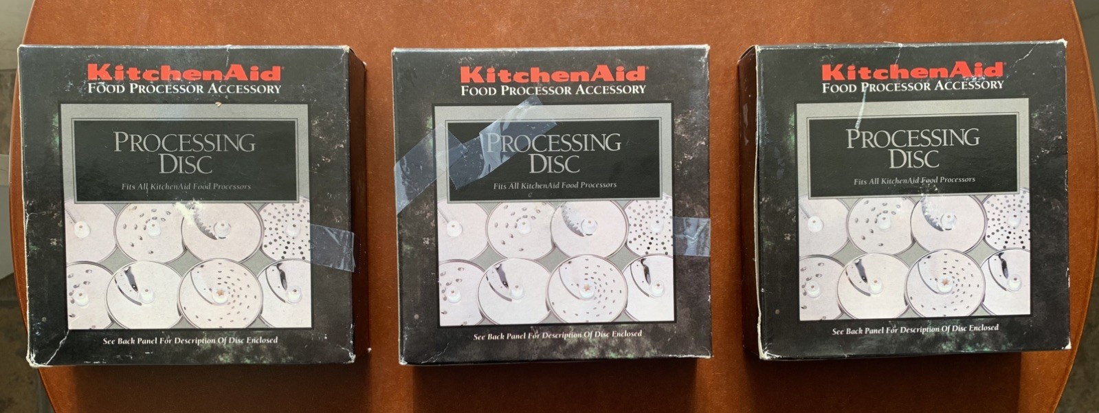 KitchenAid KFPDCS Food Processor 3 Disc Set KFPSL6, KFPSH6, KFPJU for KFP500/600