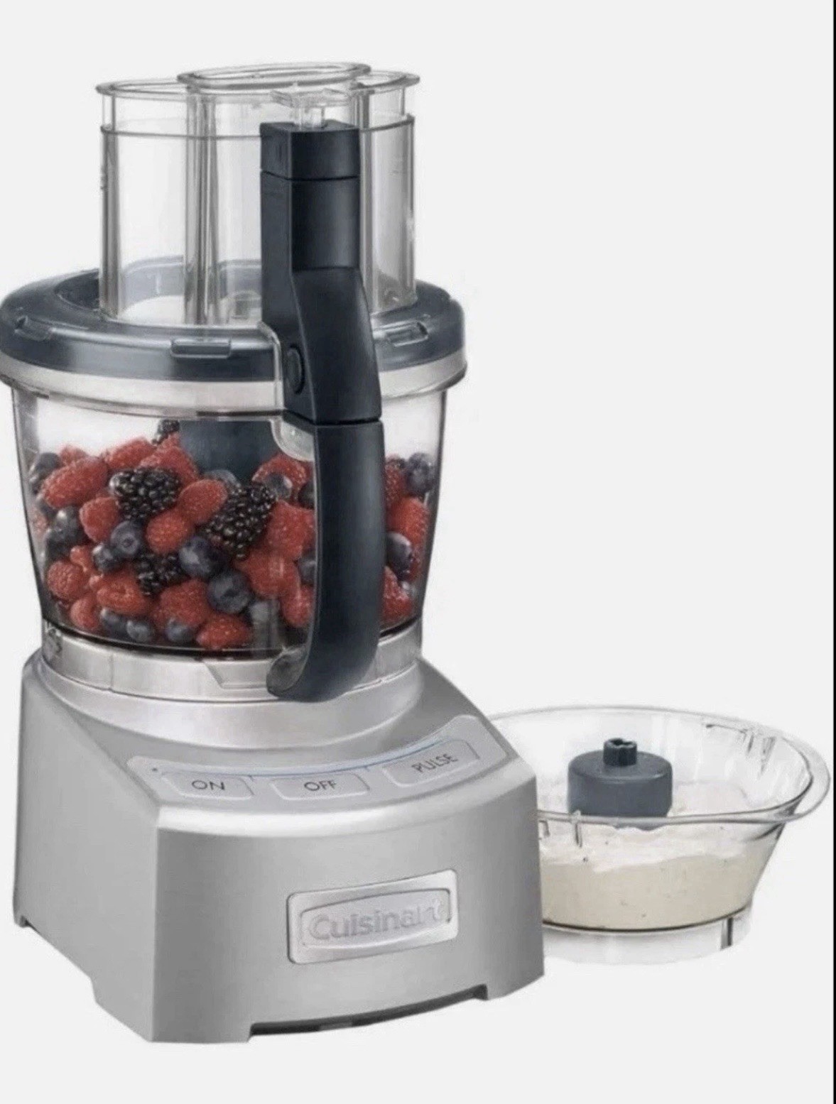 Cuisinart CFP-8BK 8-Cup Food Processor Stainless/Black 120V 350W Never Used