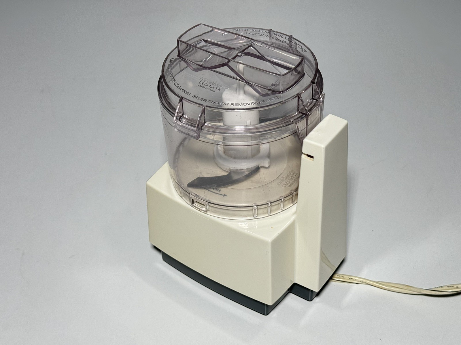 Cuisinart Mini-Prep Processor Mini Food Processor 2-Speed White TESTED WORKS