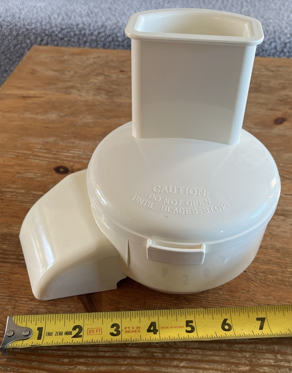Vintage Sunbeam Oskar Food Processor Shredder Chopper Attachment Model 14081