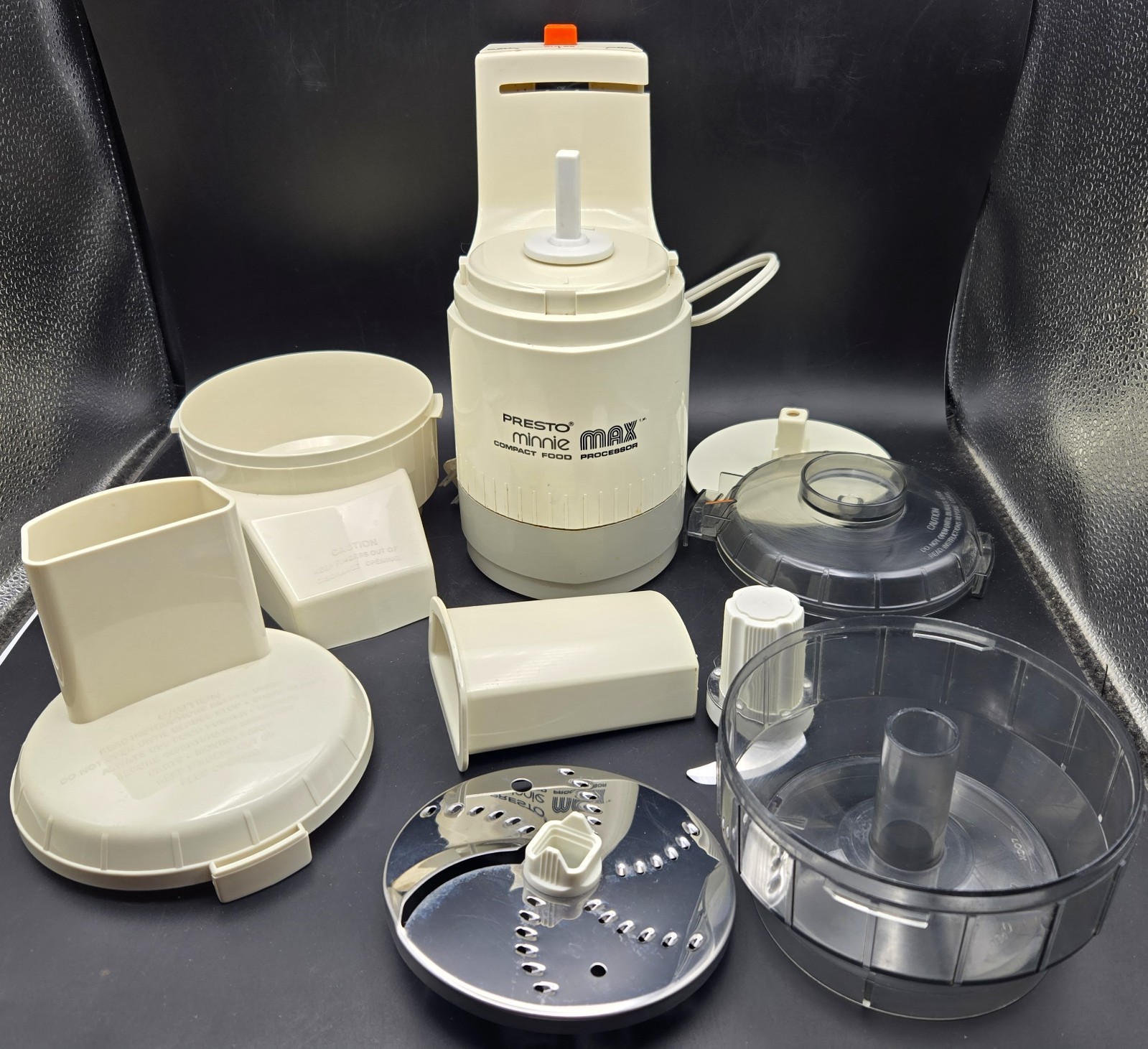 Vtg Presto Minnie Max Compact Food Processor 0290002 Shred Slice Chopper ~ Video
