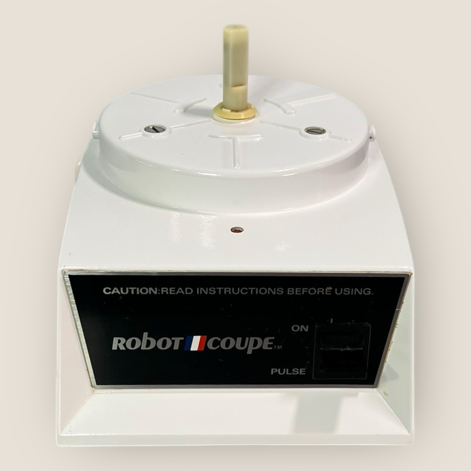 Robot Coupe Food Processor RC 2B White Base Only. Made In FRANCE Heavy Duty.
