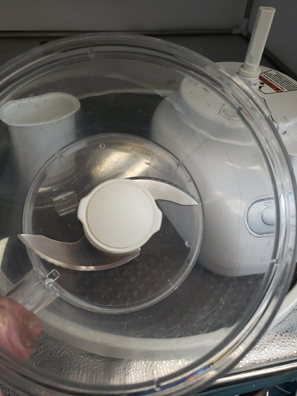 KitchenAid Food Processor White KFP715WH2 Motor Base Bowl Blade Lid TESTED